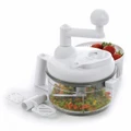 MULTI-FUNCTION VEGETABLE CUTTING SWIFT CHOPPER WHITE COLOR