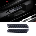 Car Styling Carbon fiber Sticker Handle Seat Insert Trim For skoda octavia