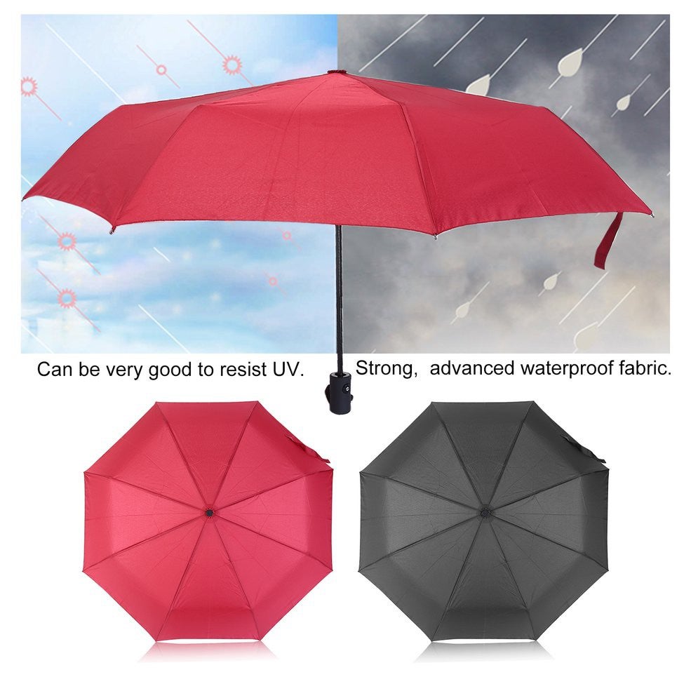 Fully-Automatic Sunshade Umbrella Folding Rain Umbrella For Men And Women