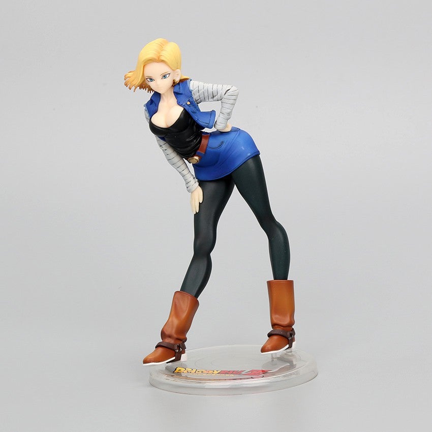 Anime Dragon Ball Z Gals Android NO.18 PVC Action Figure