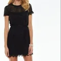 Lauren conrad black lace dress