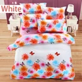 2017 3/4pcs Romantic Love Flowers and Butterfly Bedding Set Twin Double Ful