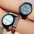 Hot Men Leather Casual Watch Quartz Wristwatch
