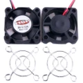 2PCS RC Model Motor Heat Sink Fan 40*10mm Cooling DC5V 7.4V 0.15A JST Connector