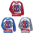 Cool Spider-man Kids Boys Cotton Long Sleeve Sportwear Sweatshirt Coat