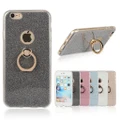 For Apple iPhone 6 Plus/6s Plus Glitter Protective Case Cover with Ring Holder