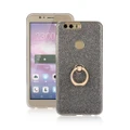 For Huawei Honor 8 Glitter Protective Case Cover with Ring Holder
