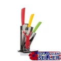 ELT Ceramic Knife Set With Peeler And Stand
