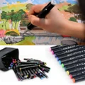 24/36/48/60/80 Colors Dual Head Marker Copic Sketch Marker Pens For Manga Design