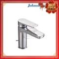 Johnson Suisse Misano Basin Mixer With 1/4 Pop Up Waste