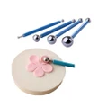 4PCS/Set Ball Shaped Cake Modelling Tools Double Ended Gum Clay Fondant Carve