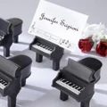 Piano Shape Wedding Photo Table Number Card Memo Holders Clip Resin Base Clip