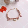 Cute Anime Hand Chain Charm Jewelry Animal Sweet Bracelet Gifts For Girls Women