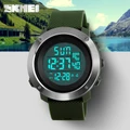 SKMEI Men Digital Watch 3 Times Countdown 5Bar Waterproof Wristwatch