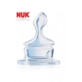 NUK Classic Teat Silicone Size 1 (0-6 months) 2pcs
