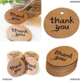 Kraft Paper Hang Tags Wedding Party Favor Label Gift Cards