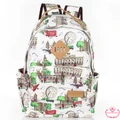 RRW-Girls Youth Stylish School Bag Canvas Camping Backpack Bookbag Casual