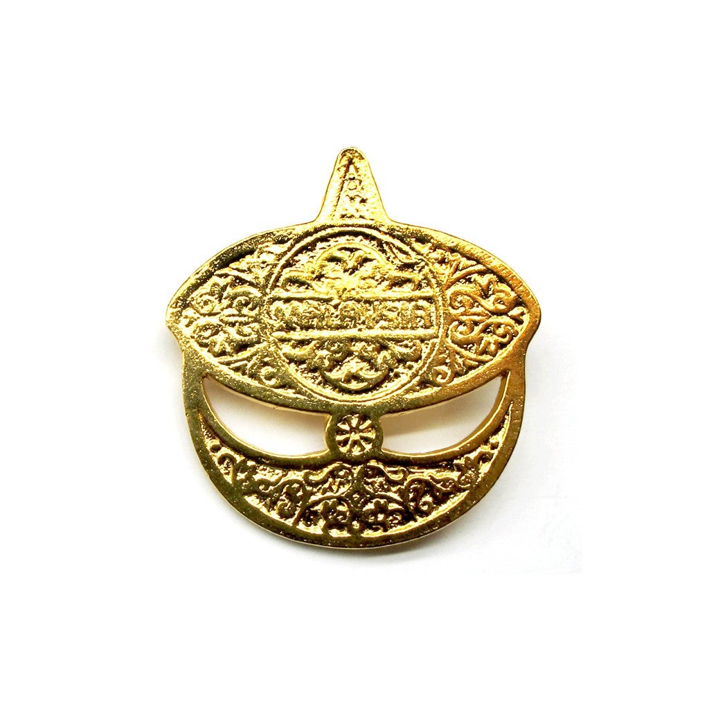 Brooch Wau Malaysia - Gold