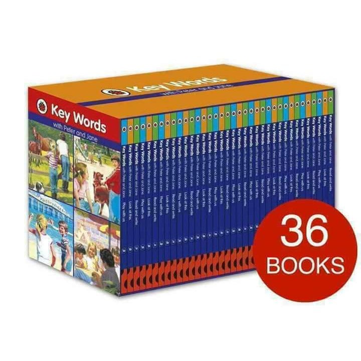 Keywords by Peter and Jane Children Books (full set of 36 books, hard cover)