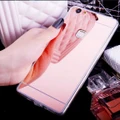 OPPO F5 A79 A83 Casing Soft TPU Luxury Mirror Back Cover Phone Case