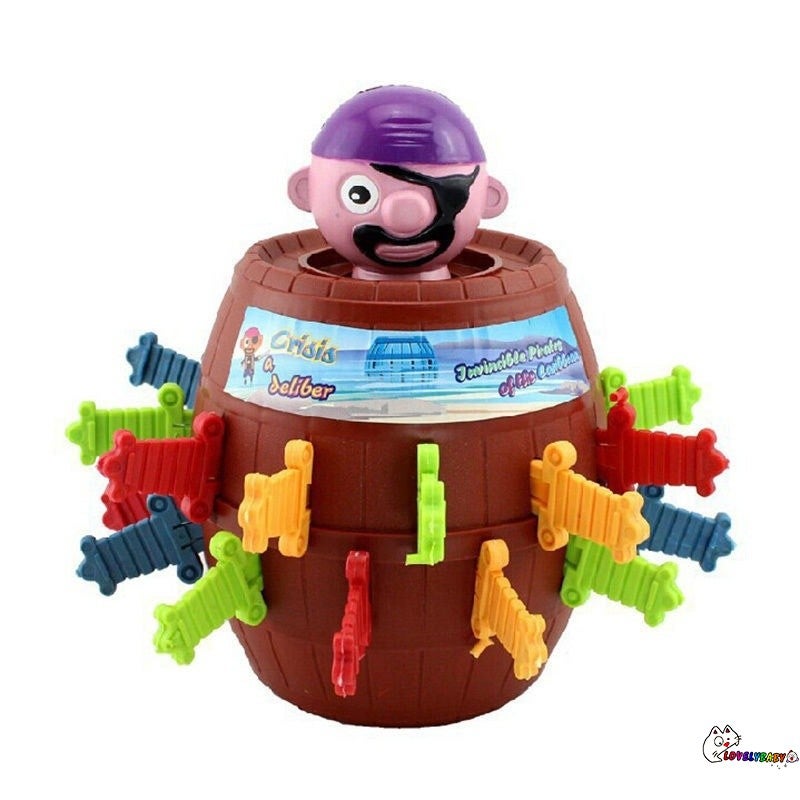 SUA-Christmas Gift Kids Children Funny Lucky Stab Pop Up Toy Gadget Pirate