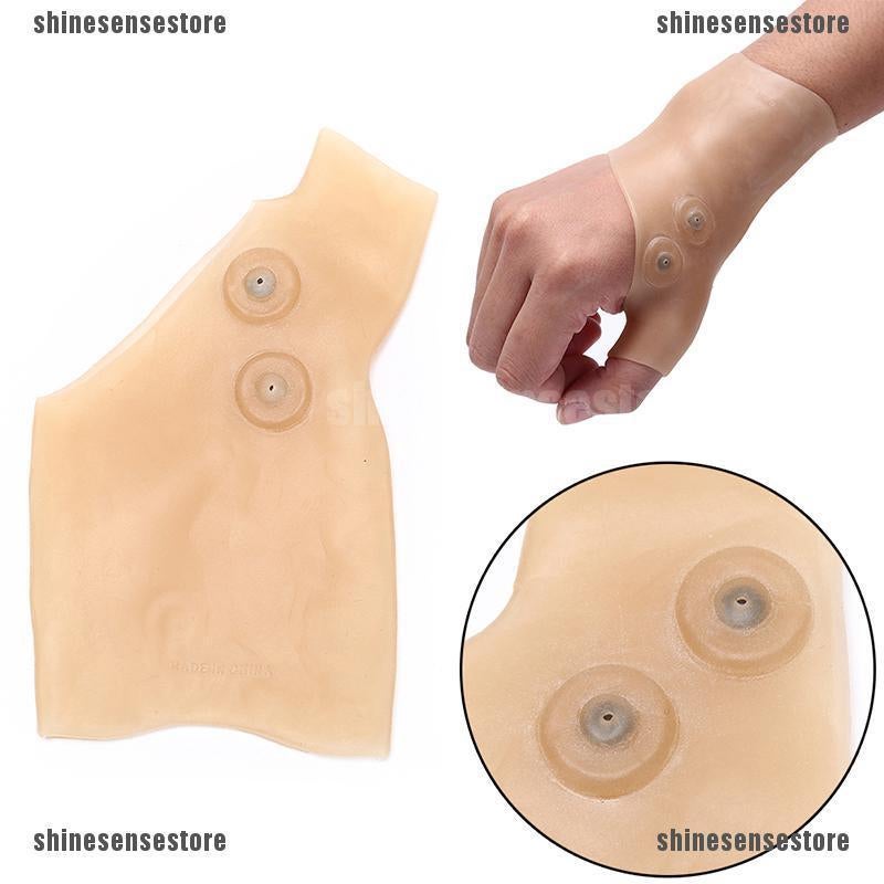 Magnetic Therapy Wrist Hand Support Strap Glove Sprain Forearm Compression