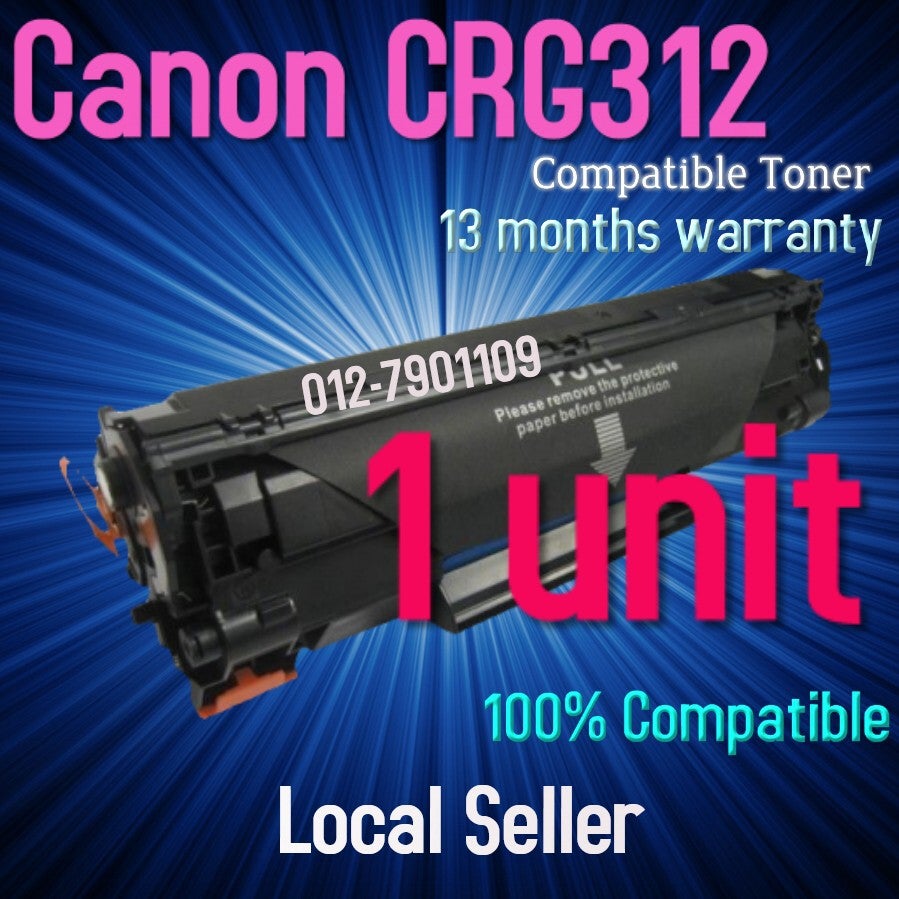 Canon Cartridge 312 Canon312 Cart 312 Compatible Toner LBP3050 LBP3100