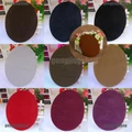 GONGJINGSHOP Pair SEW-On Oval Suede Fabric Elbow/Knee Patch Sewing Repair Mend Patches DIY