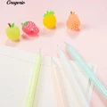 0.38mm Luminous Pear Apple Strawberry Pineapple Fruit Gel Ink Pen Students