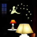 Glow in the Dark Girl Dandelion Luminous Kid's Bedroom Decor Wall Sticker Decal