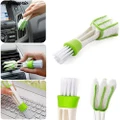 Computer Window Air-Conditioner Dust Car Air Vent Double Ended Towel Clean Brush