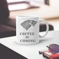 Stark Mugs Game of Thrones Cup Coffee Is Coming Mug Cups Coffee Mug Best Gift