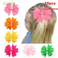 10pcs Color At Random Barrette Hair Clip Butterfly Hairpin Baby Headdress