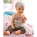 3pcs Baby Infant Girls Cute slip dress + Lace cotton Pants+headband scarf