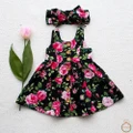 AL.-Baby Girl Floral Dress Kid Party Wedding Pageant Formal Dresses Sundress