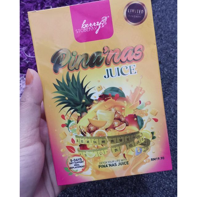 PINA'NAS JUICE DETOX AND BURN FATT