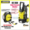 KARCHER K2.360 HIGH PRESSURE WASHER+COMPACT REEL CR 3.110 BALCONY 5/16" 10M