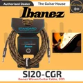 Ibanez SI20-CGR Woven Guitar Cable, 20ft (SI20CGR)