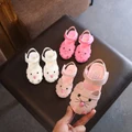 ?? Ready stock ? Summer Baby Girls Shoes Leisure Princess Light Color Shoes New Baotou Sandals
