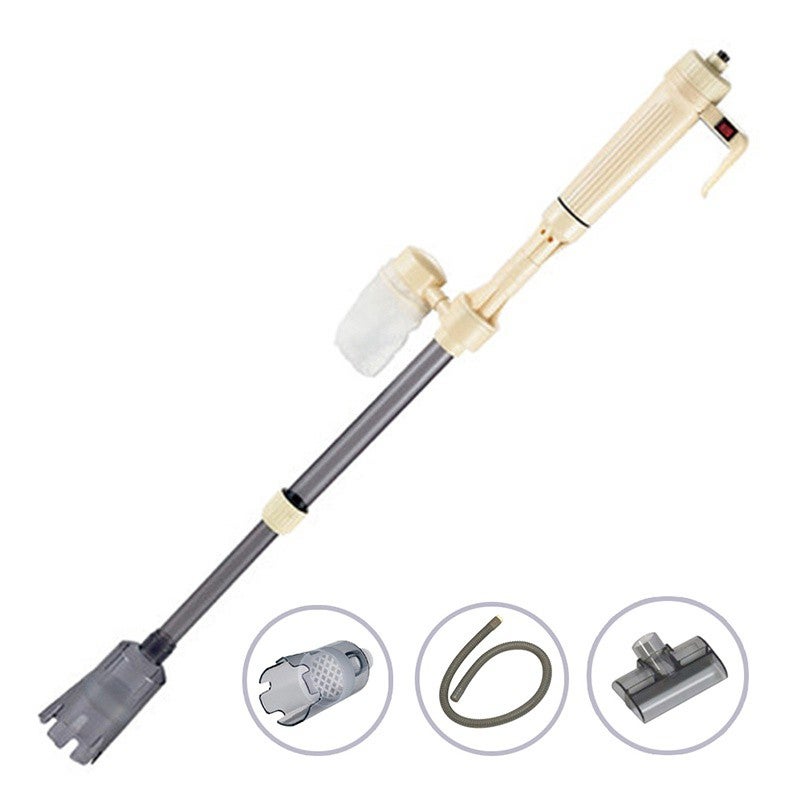 Electric Aquarium Soil Cleaners Water Filter Washer Siphon Vacuum Water Pump