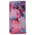 Flip Leather Double Painting Case For HTC One M8 Mini