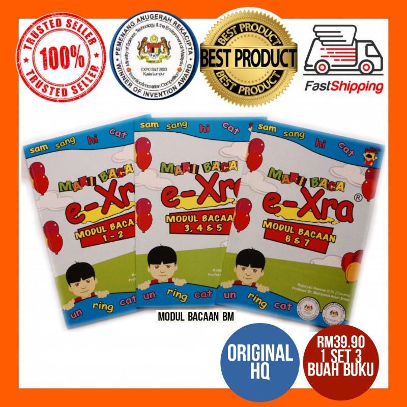 Modul Bacaan BM & BI e-Xra (BORONG & RETAIL)/ BUKU CEPAT BACA exra