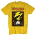Merch Direct Bad Brains - Capitol On - T-ShirtMens T Shirts Tee Yellow