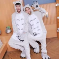 Totoro Women Clothing Lingerie & Nightwear Long Sleeve Jumpsuit Men Pyjamas