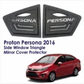 Proton Persona 2016 Black Rear Side Window Triangle Mirror Cover