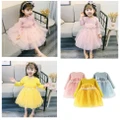 ?? Lifetime ?? Baby Girls Long Sleeve Princess Dress Cotton Lace Casual Dresses Toddler Outfits