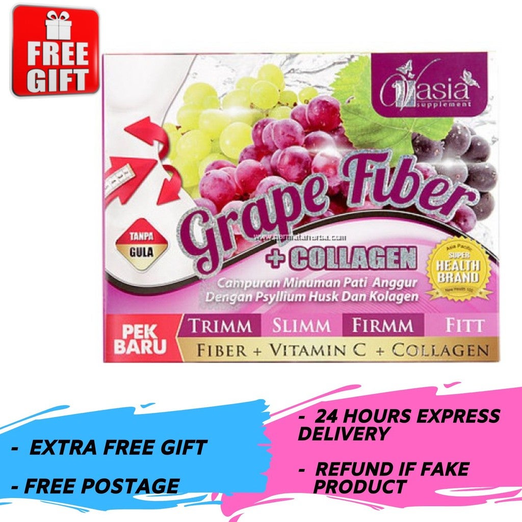 [READY STOCK] V'ASIA GRAPE FIBER + COLLAGEN