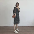 Polkadot Free Size Loose Mini Dress