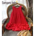 Red Lace Dolly Dress
