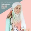 Hibisco Light My Sketchbook shawl by Emma Maembong